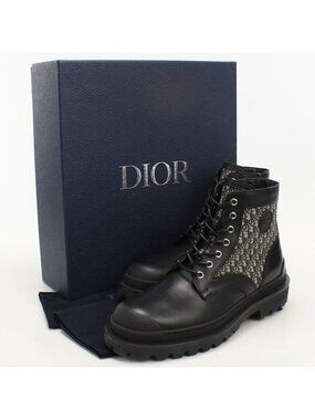 Dior Oblique Boots Leather